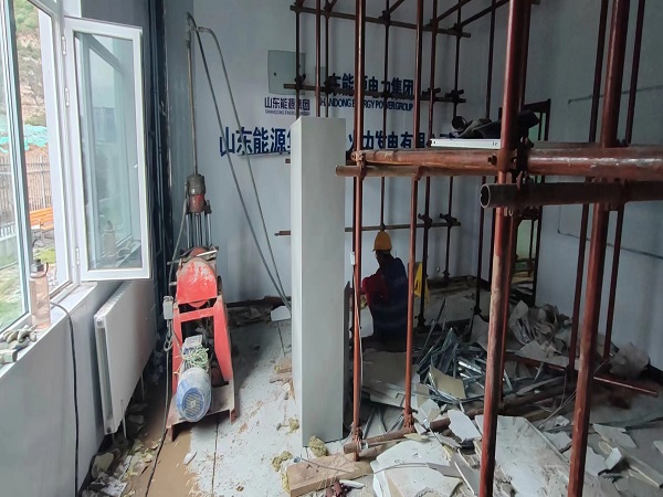 介休厂房基础沉降注浆加固